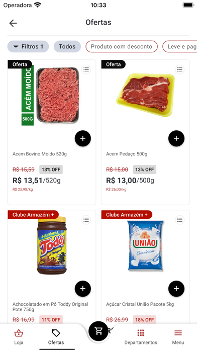 Armazém do Grão Delivery Screenshot