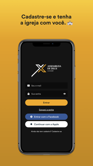 Assembleia de Deus Xanxerê Screenshot