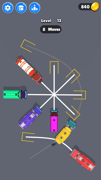 Tanker Truck Parking Order Screenshot