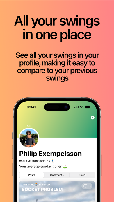 Golfspace - improve your golf Screenshot