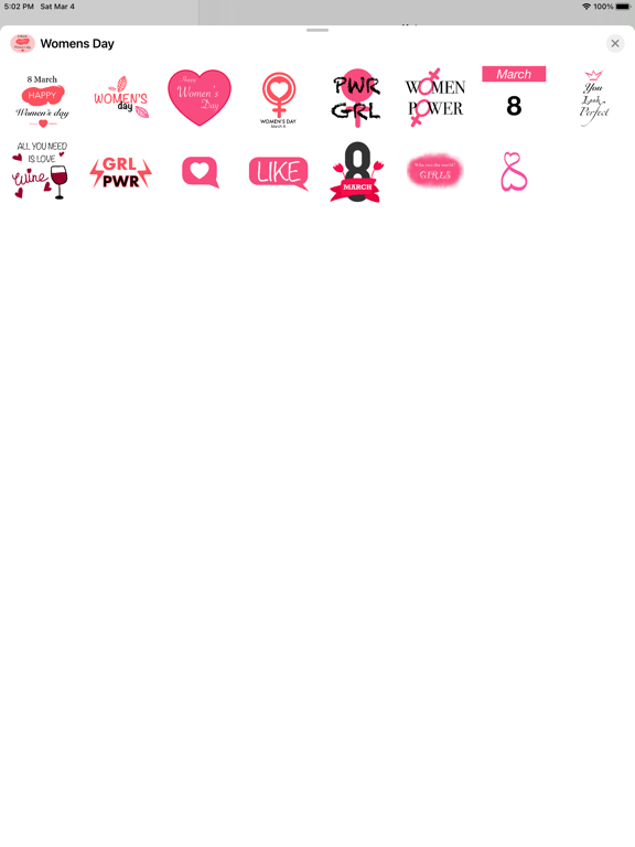 Screenshot #4 pour Women's Day Set