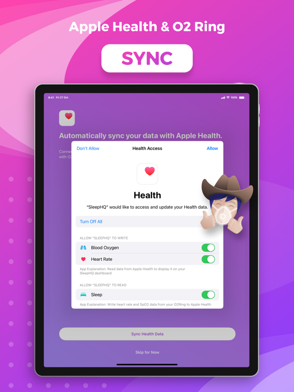 SleepHQ iPad screenshot 5 - Health & Fitness app