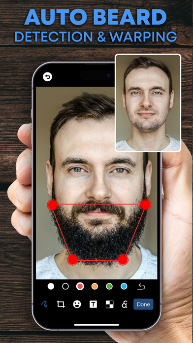 Face Editor: Mustache & Beard Screenshot