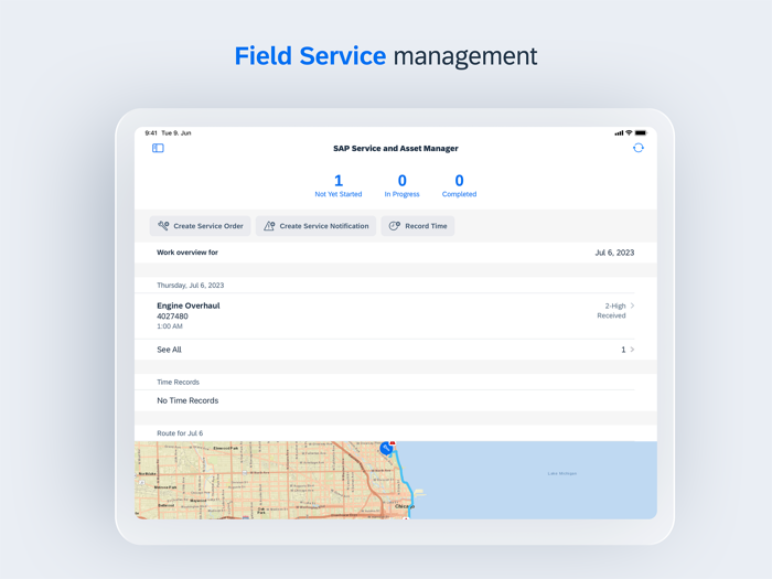SAP Service and Asset Manager