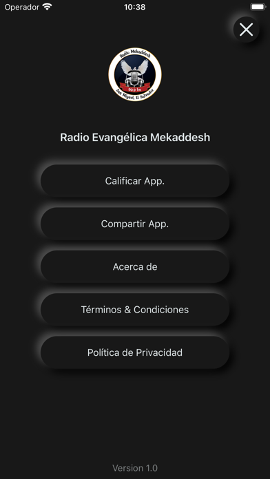 Radio Evangelica Mekaddesh Screenshot