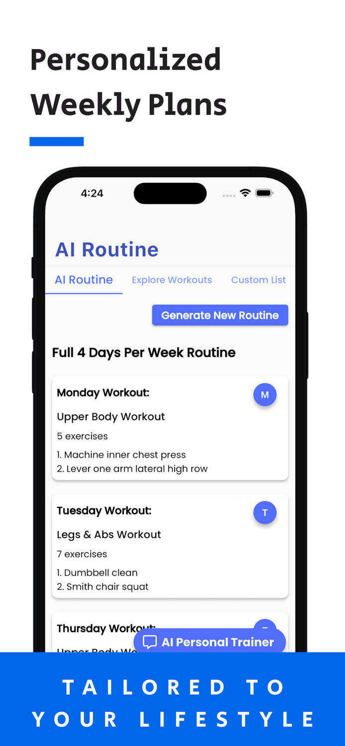 Gym AI Workout Planner