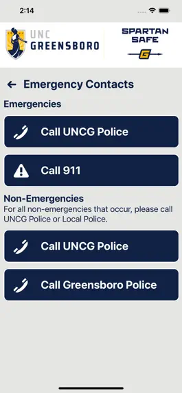 Game screenshot SPARTAN SAFE - UNCG apk