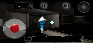 Blue Smurf Cat Game screenshot #1 for iPhone