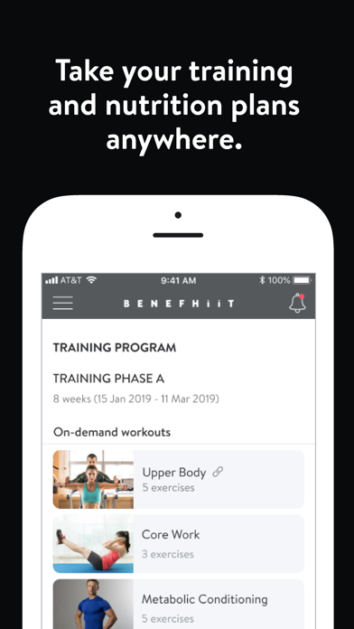 BENEFHIIT Screenshot