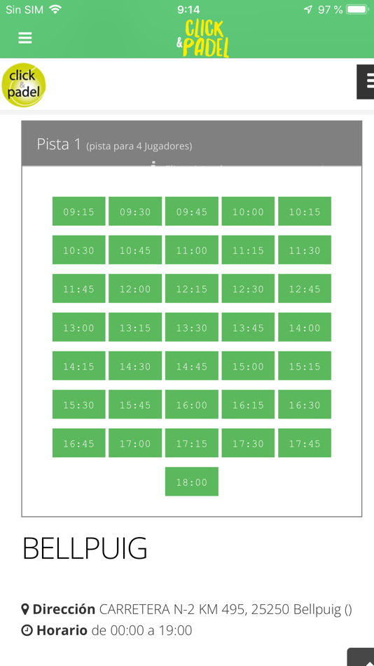 #4. Click & Padel (iOS) 由: CompsaOnline SL