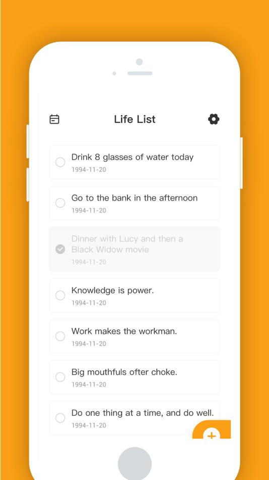 #1. Life Lists - Reminder (iOS) 由: Brovoly Technology