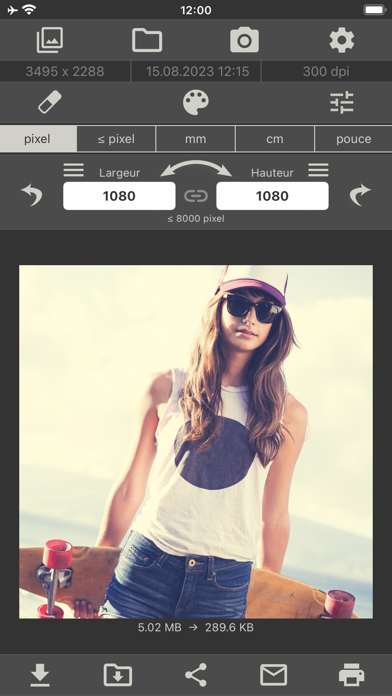 Screenshot #2 pour Taille de l'image PRO