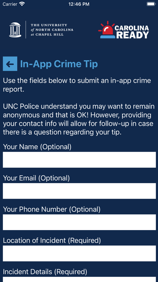 #6. UNC Carolina Ready Safety (iOS) 由: University of North Carolina at Chapel Hill