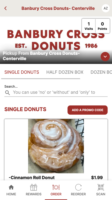 Banbury Cross Donuts App Screenshot