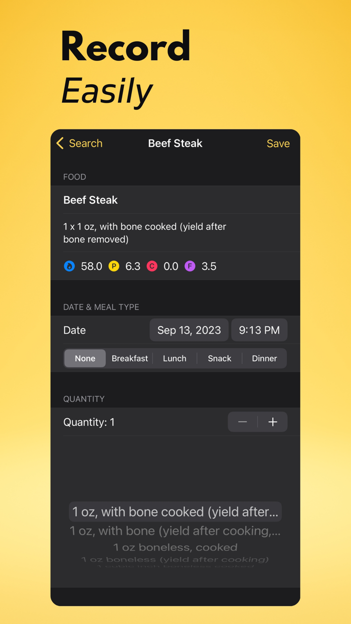Protein Tracker
