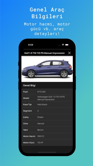 Garaj: Otomobil Rehberi Screenshot