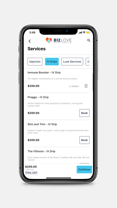 B12 LOVE Mobile Screenshot