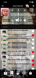 Shuraim Full Quran MP3 Offline screenshot #1 for iPhone