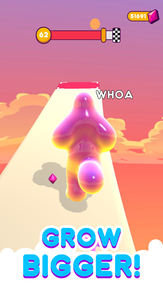 #1. Blob Runner 3D (iOS) Bởi: Rollic Games