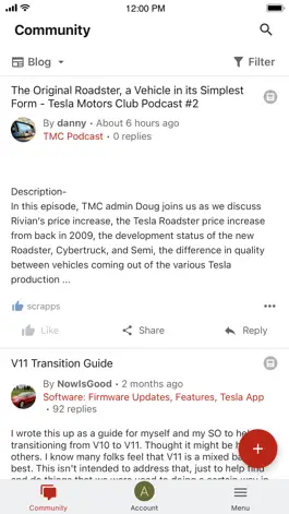 The app Tesla Motors Club Game screenshot Tesla Motors Club apk