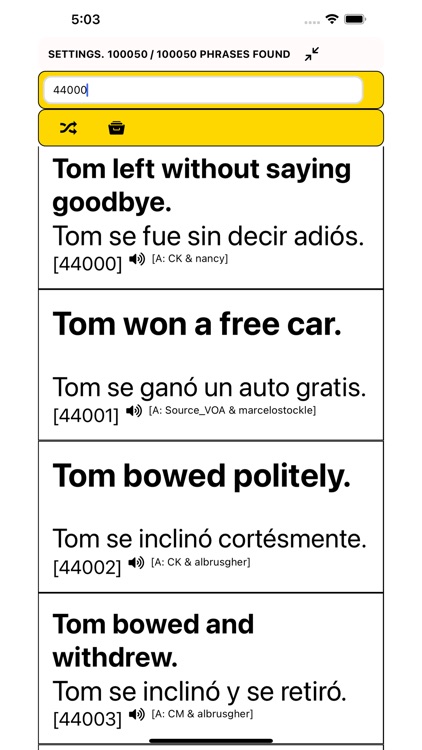 Speak Spanish: 100,000 Phrases