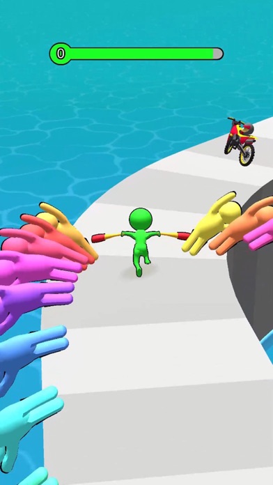 Rainbow Runner 3D Screenshot