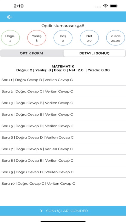 Startfen Optik Okuma