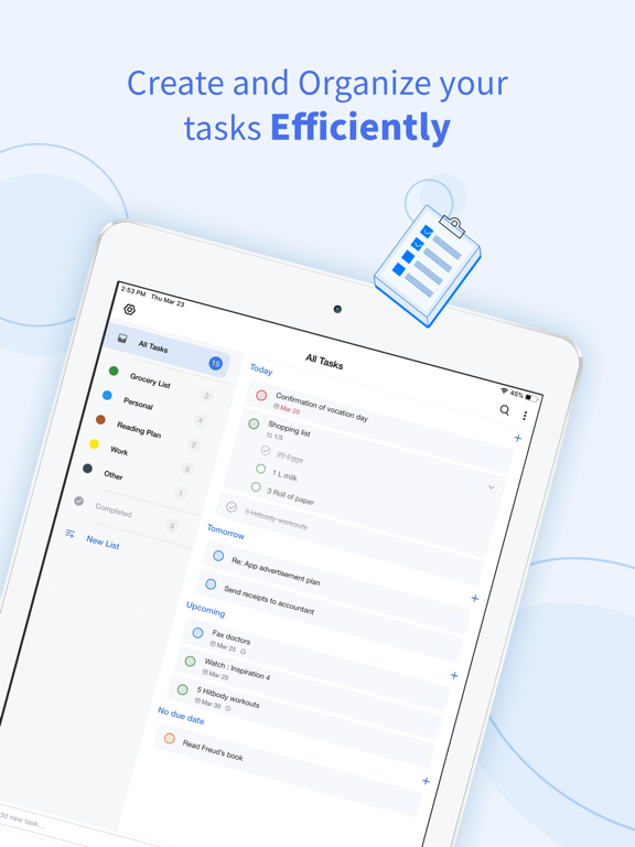 Screenshot #4 pour Tiny Planner - Daily Organizer