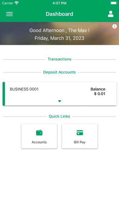 Farmers & Merchants Bank AL Screenshot
