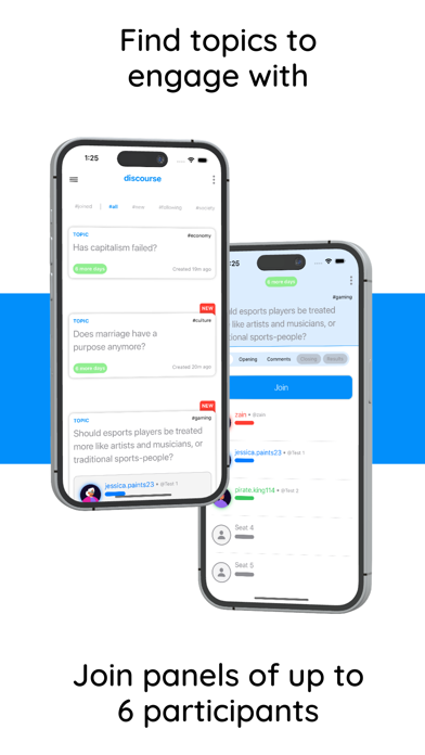 discourse: Discussion Platform Screenshot
