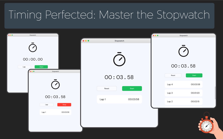 #3. Alarm Clock: Countdown Timer (macOS) بواسطة: Samia Asif