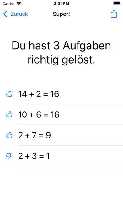 Tägliche Übungen Screenshot