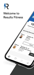 Results Fitness New screenshot #1 for iPhone