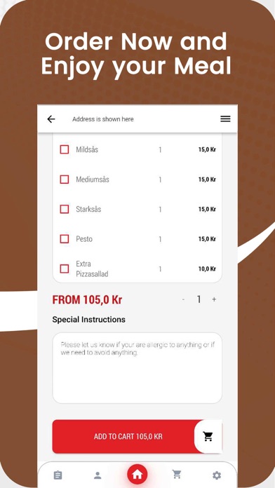 Restaurang Tigris Screenshot