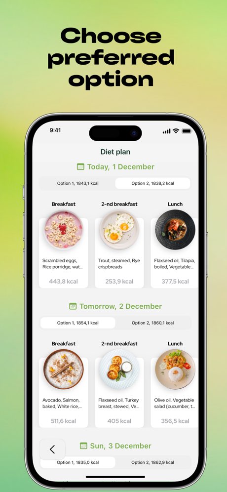 Diet: Weight loss Healthy food screenshot 6