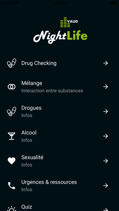 NightLife Vaud Screenshot