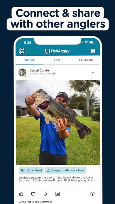 FishAngler - Fish Finder App Screenshot
