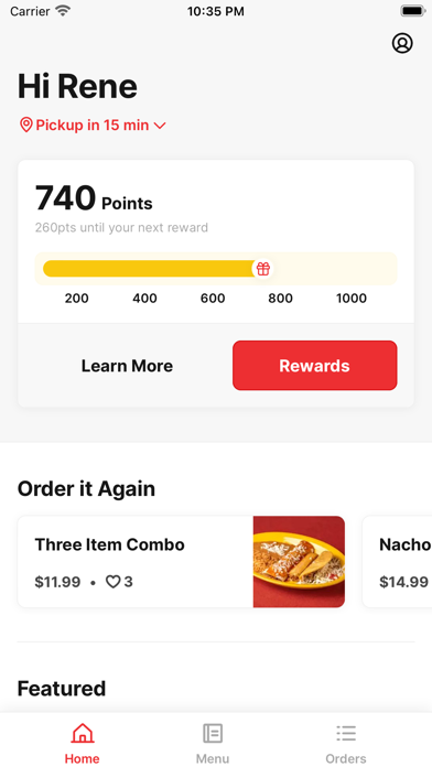 La Hacienda Mexican Food Screenshot