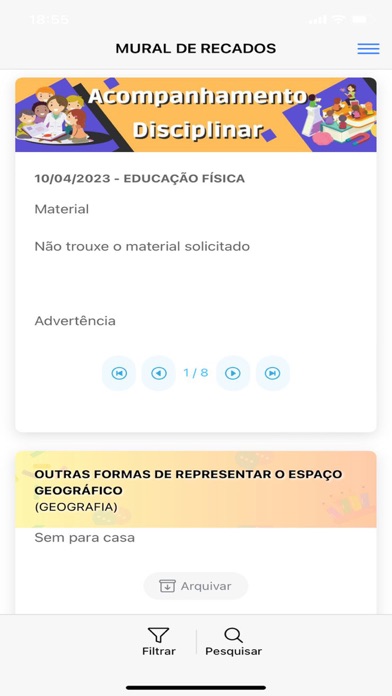 Agenda Educacional Screenshot