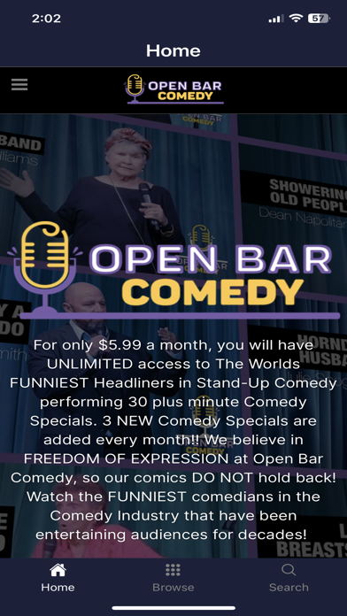 Open Bar Comedy Screenshot