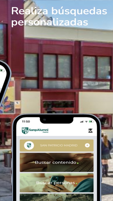 SanpAlumni Madrid Screenshot