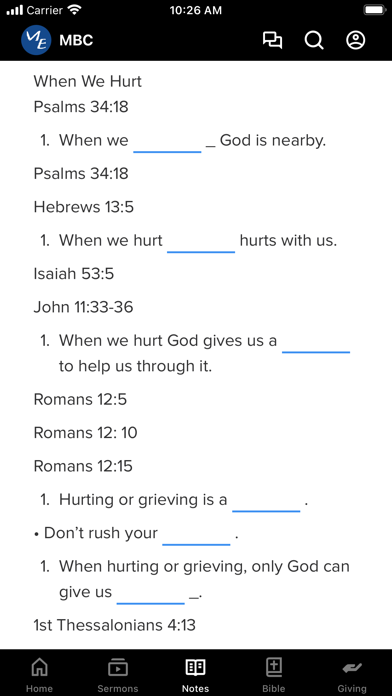 Mission Baptist Church MO Screenshot