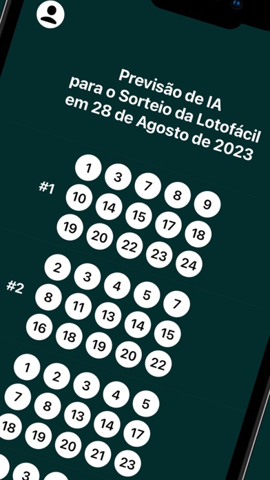 Lotofácil.ai Número Predictor Screenshot