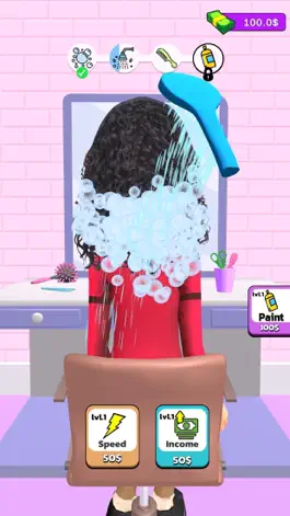 Game screenshot Perfect Hair Clicker apk