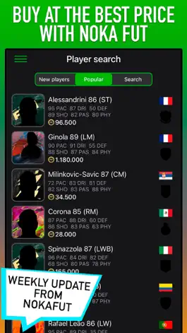 Game screenshot NOKA FUT FC 24 mod apk
