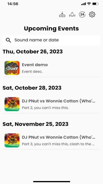 My Soundtapes iPhone screenshot 6 - Music app