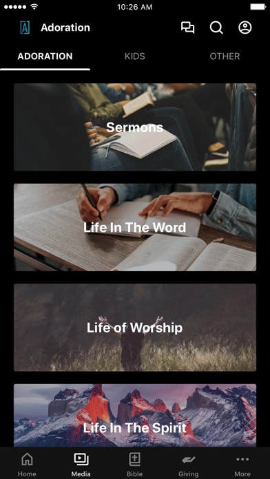 App screenshot