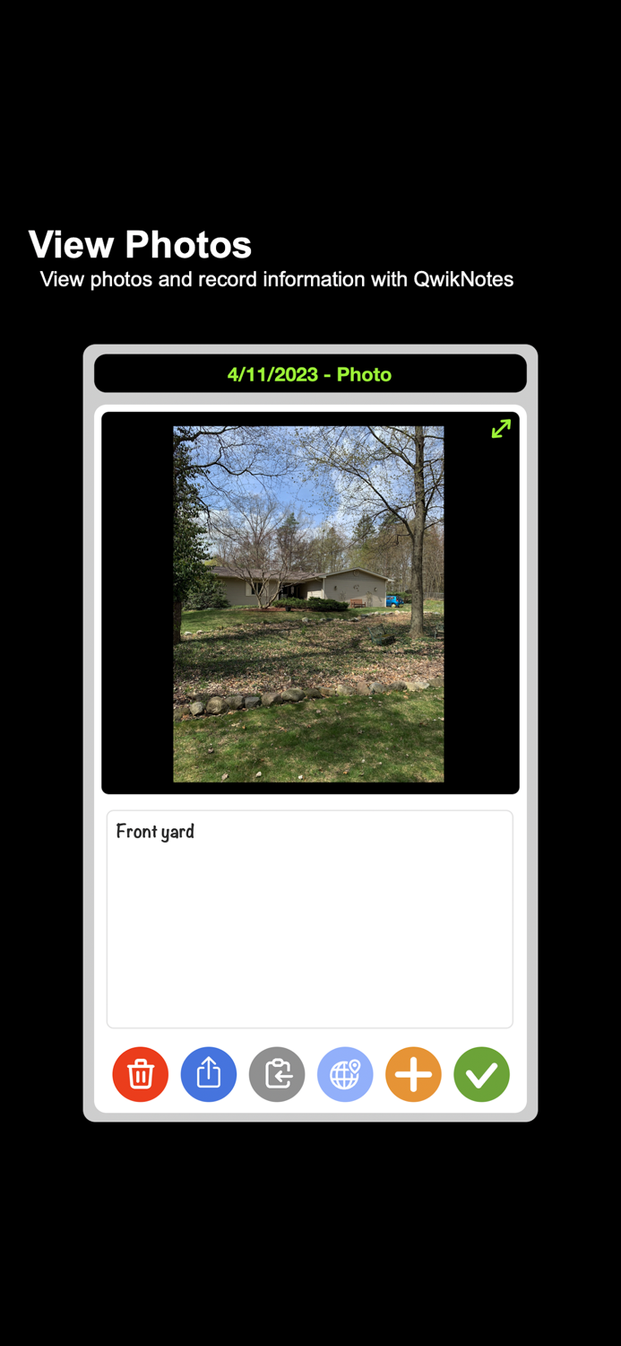 QwikNotes for iPhone
