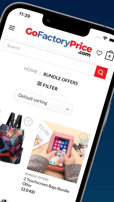 Go Factory Price Screenshot