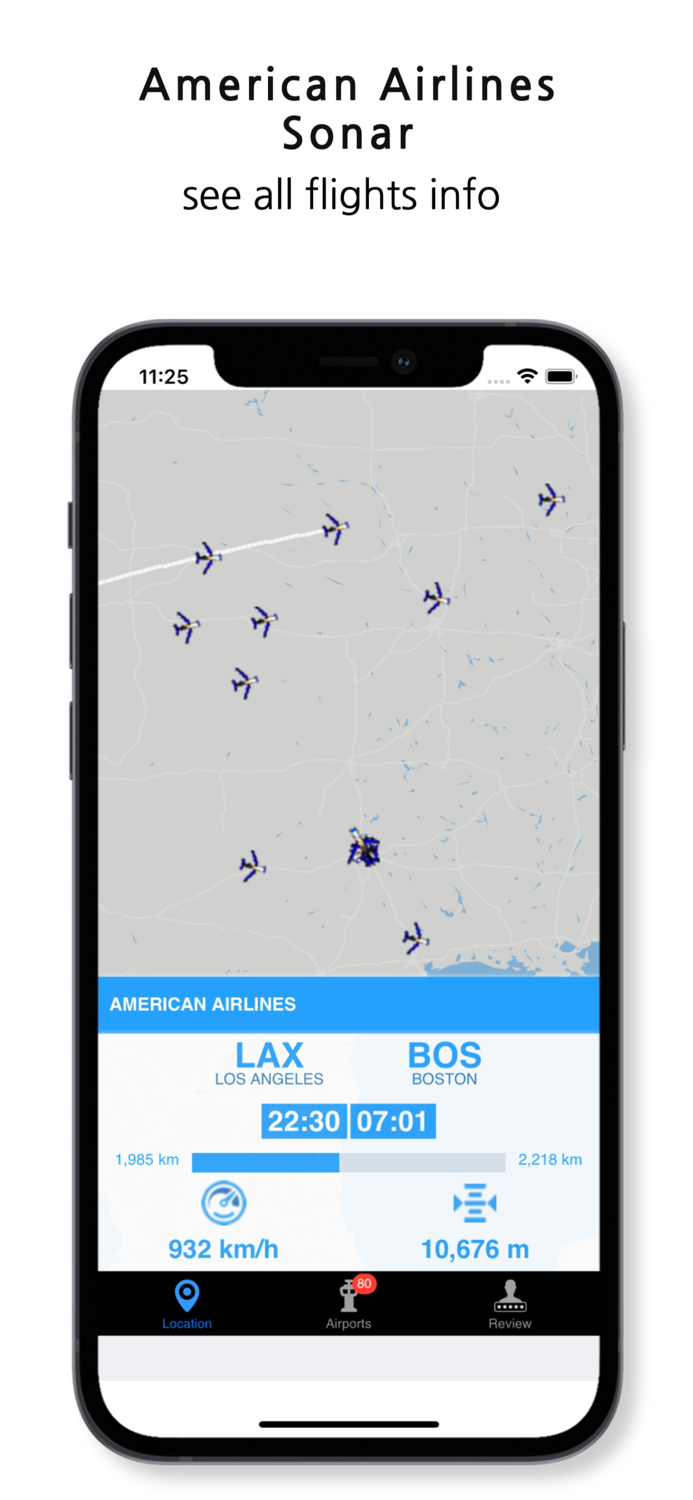 American Airlines Sonar